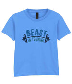 Beast in Training t-shirt in carolina blue