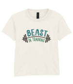 Beast in Training t-shirt in natural