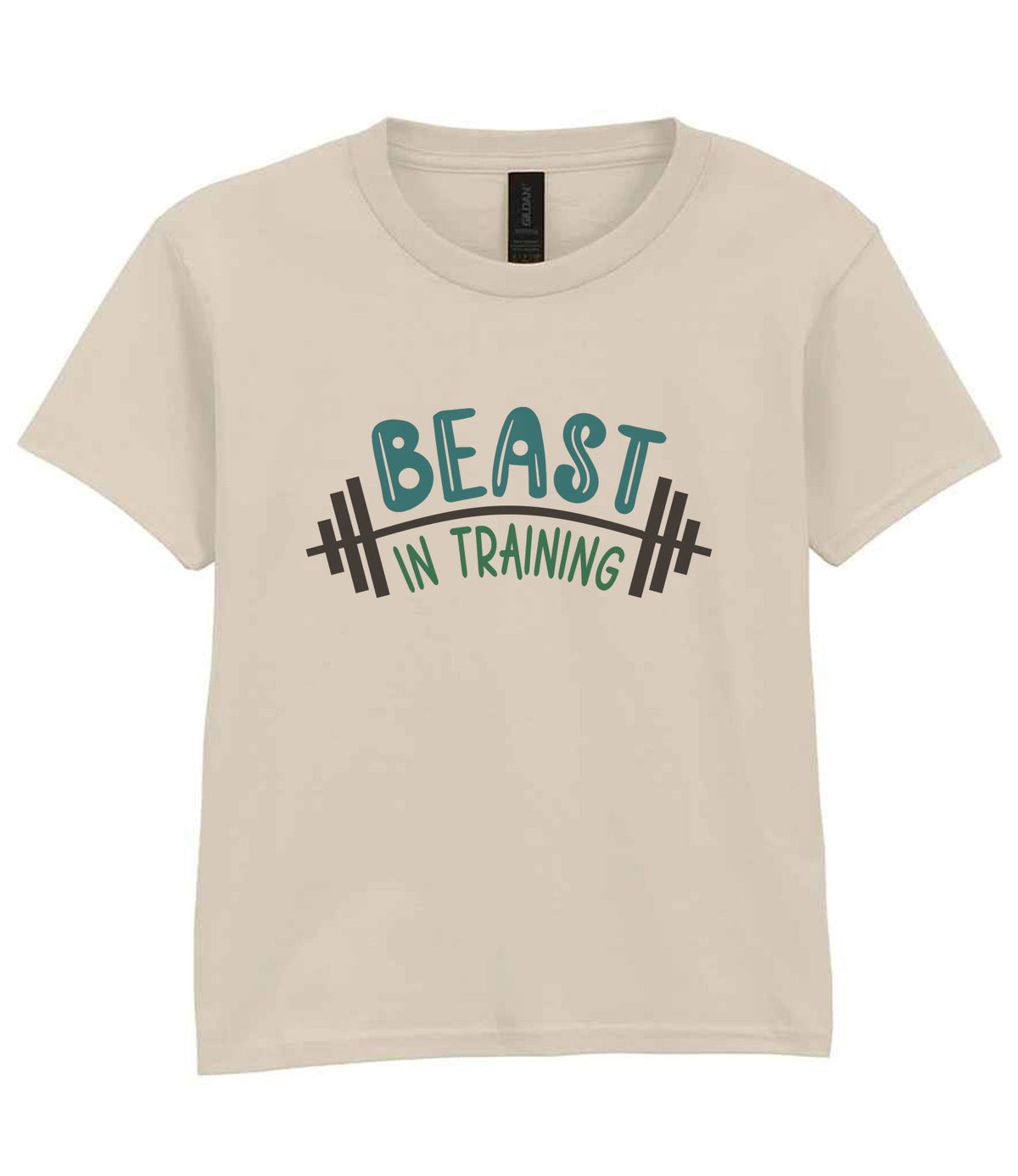 Beast in Training t-shirt in sand