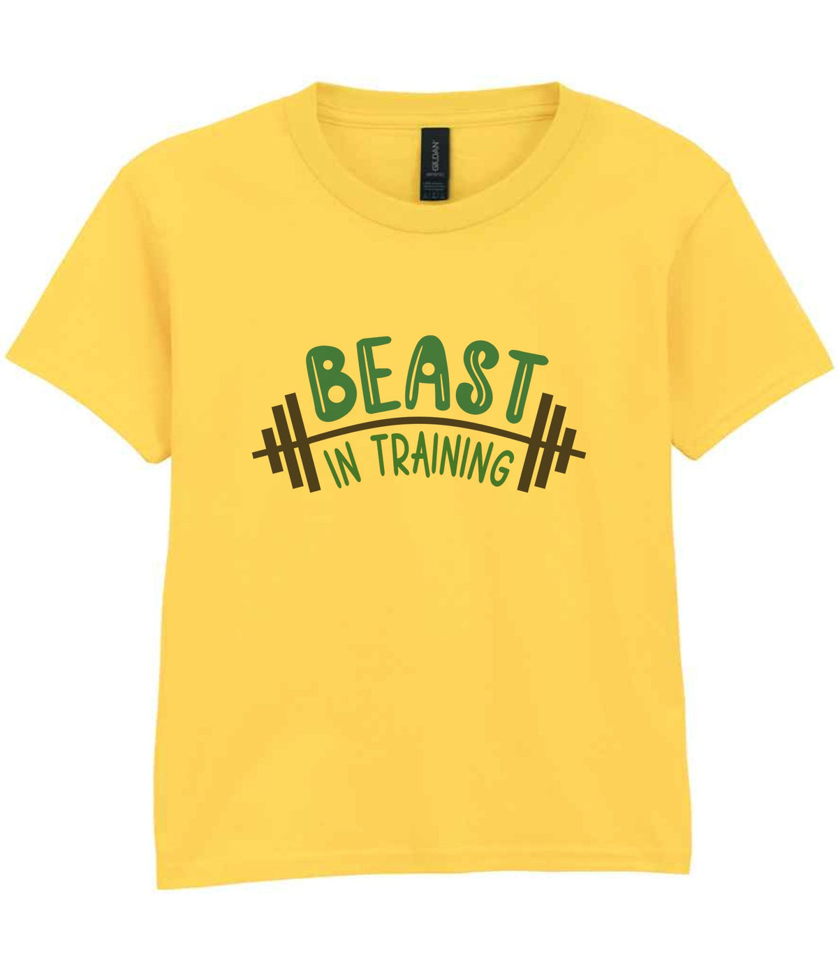 Kid piece of the Beast Matching Set for Dad and Kid - Fitness Mini Me Matching Outfits in Daisy