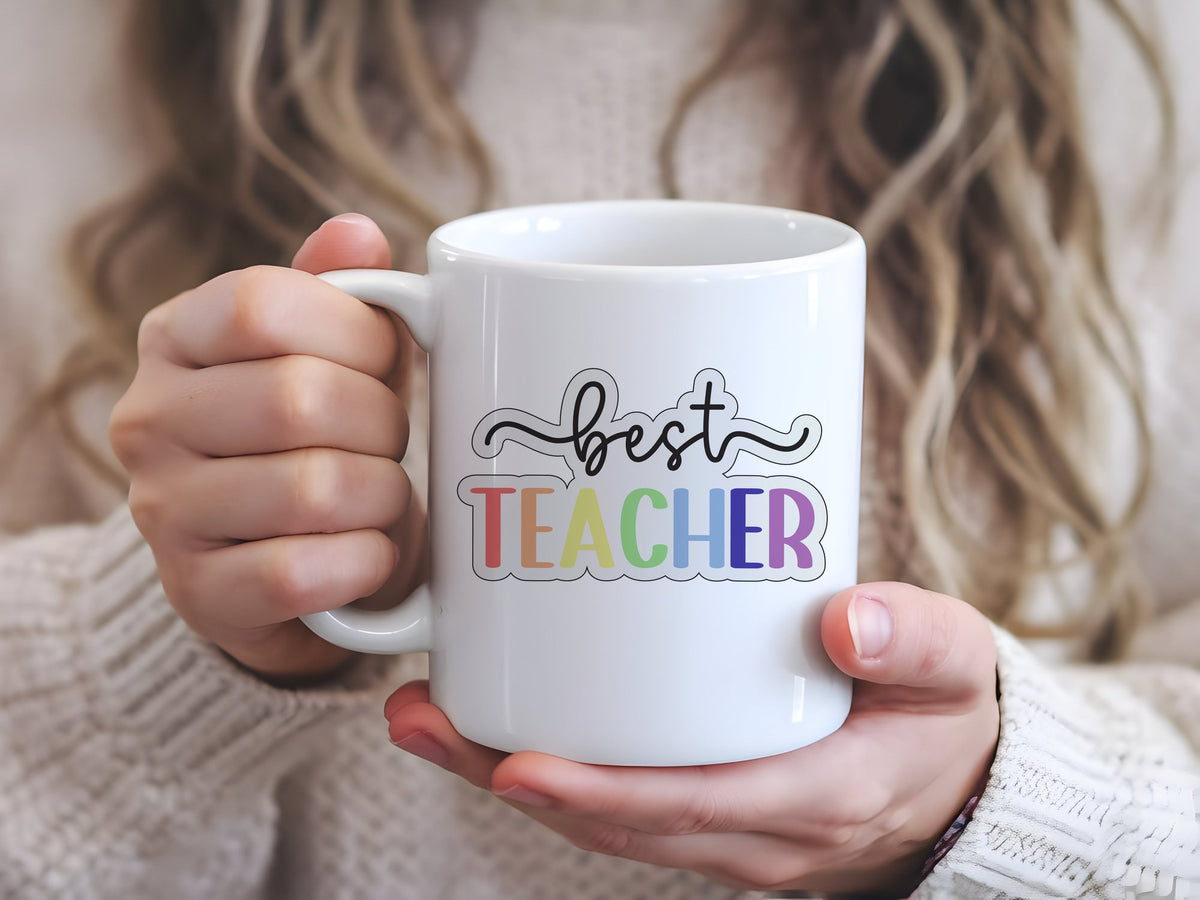Best TEACHER standard mug in white