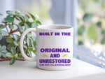 Customisable Built in the Original and Unrestored Some Parts Still in Working Order – Orca 11oz Standard Mug in White with Purple vinyl