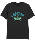 Adult piece of the Captain & First Mate Matching Set – Adult and Baby Matching Outfits in Black