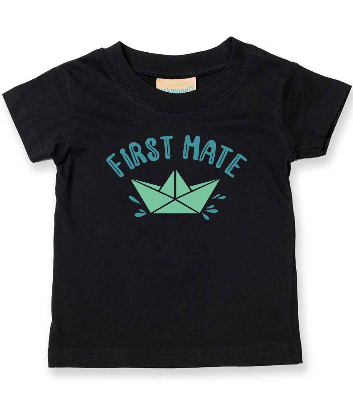 Baby piece of the Captain & First Mate Matching Set – Adult and Baby Matching Outfits in Black