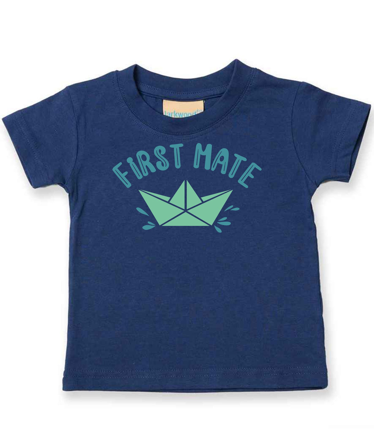 Baby piece of the Captain & First Mate Matching Set – Adult and Baby Matching Outfits in Navy