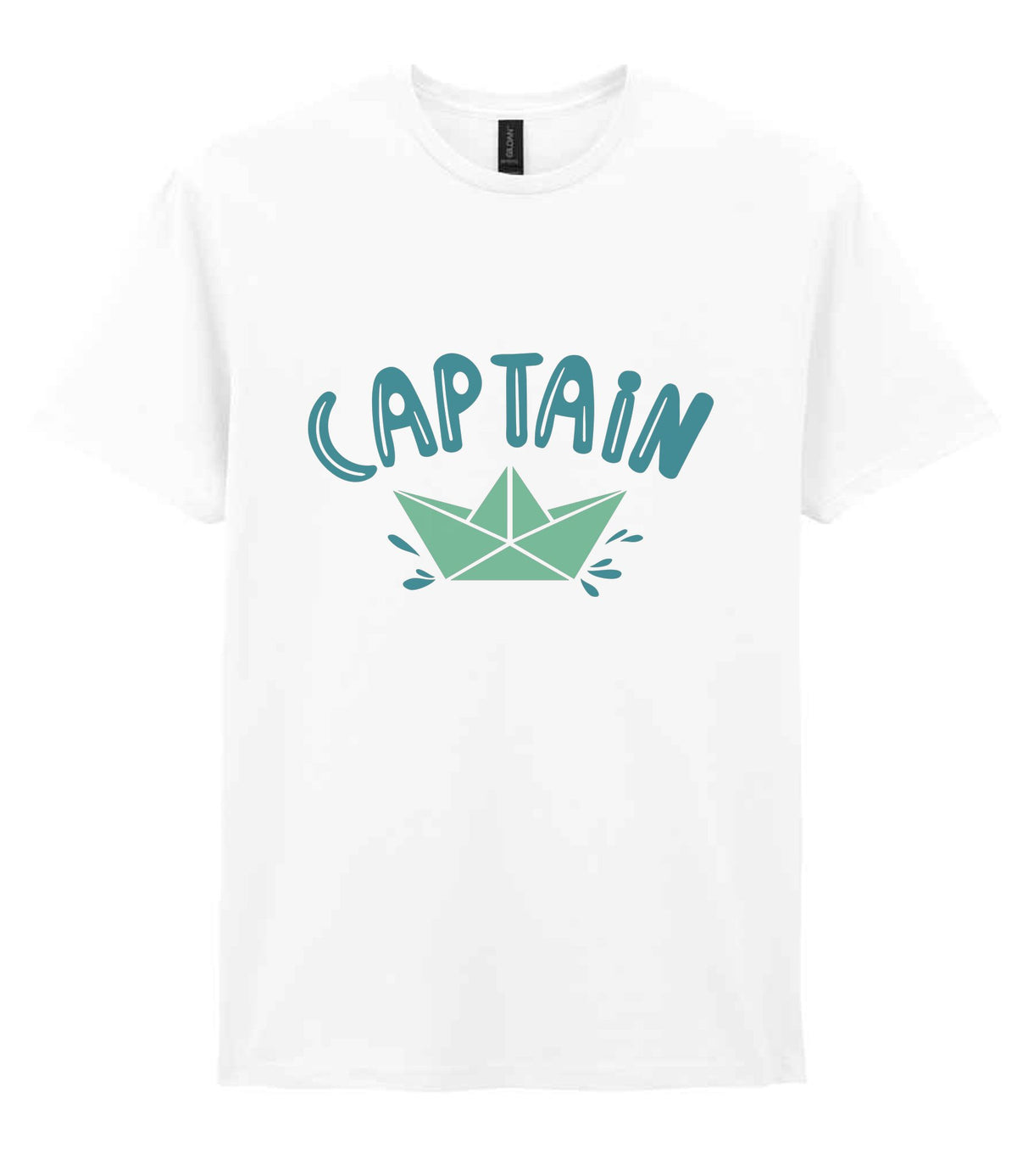 Adult piece of the Captain & First Mate Matching Set – Adult and Baby Matching Outfits in White