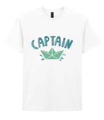 Adult piece of the Captain & First Mate Matching Set – Adult and Baby Matching Outfits in White