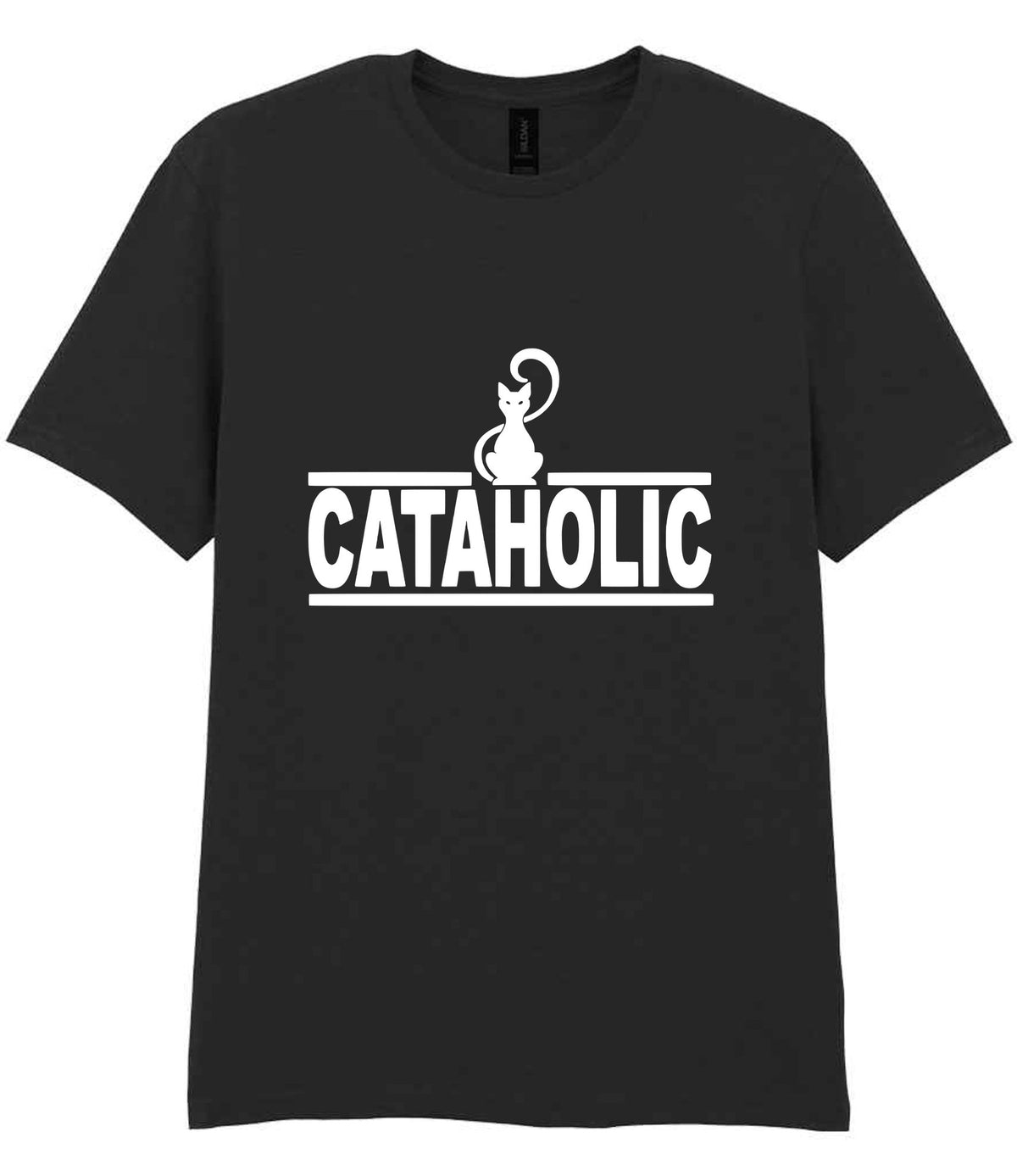 Cataholic t-shirt in black