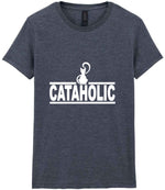 Cataholic t-shirt in dark heather