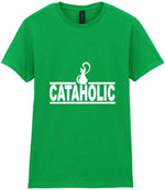 Cataholic t-shirt in irish green