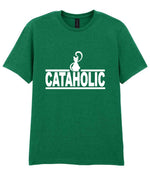 Cataholic t-shirt in kelly green