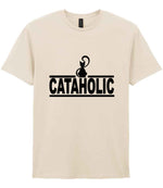 Cataholic t-shirt in natural