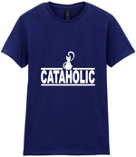 Cataholic t-shirt in navy