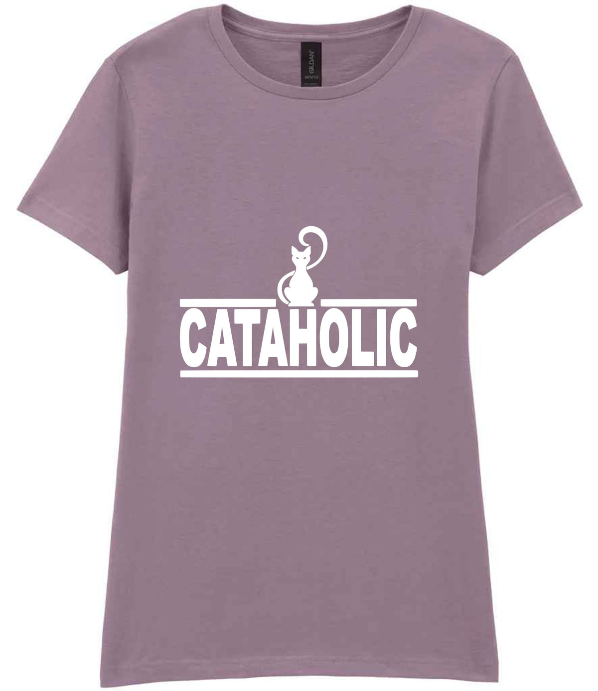 Cataholic t-shirt in paragon