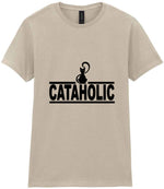 Cataholic t-shirt in sand