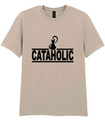 Cataholic t-shirt in sand