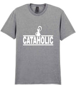 Cataholic t-shirt in sport grey