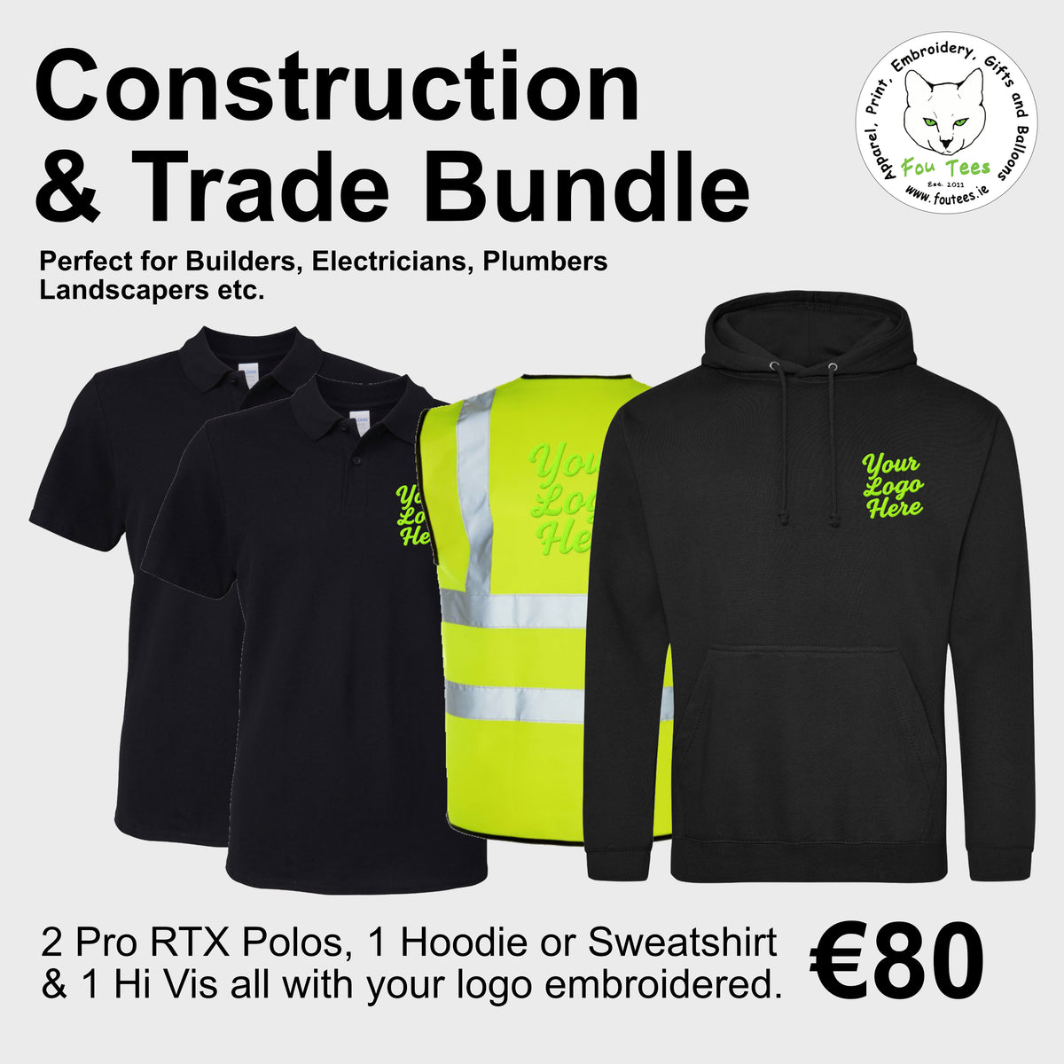 Construction & Trade Bundle - Fou Tees