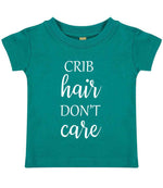 CRIB Hair DON'T Care t-shirt in jade