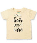 CRIB Hair DON'T Care t-shirt in pale yellow