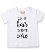 CRIB Hair DON'T Care t-shirt in white