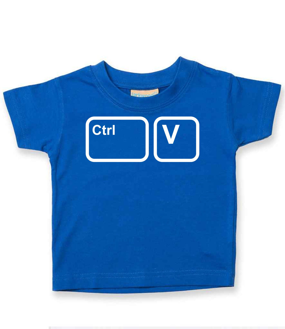 Ctrl V t-shirt in royal blue