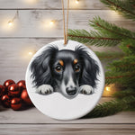 Dachshund Portrait hanging decoration in standard