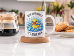 Dear Autocorrect It's Never Duck standard mug in white