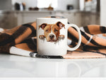 American Pit Bull Terrier standard mug in white