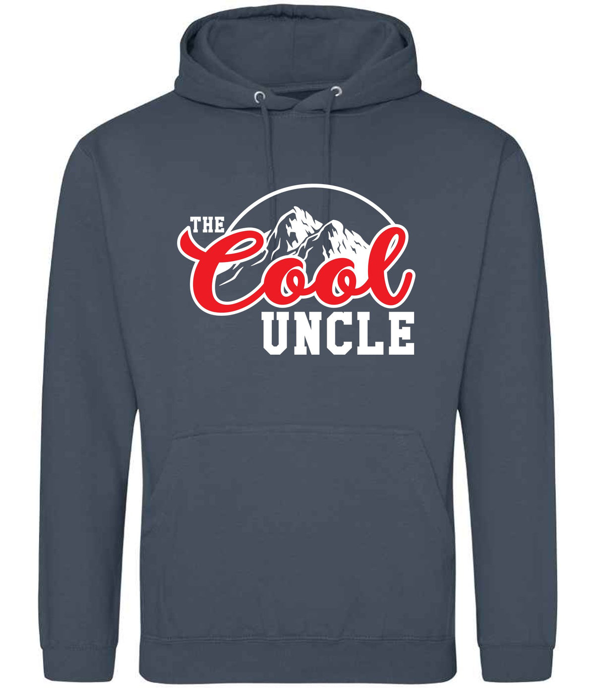 The Cool Uncle hoodie in airforce blue