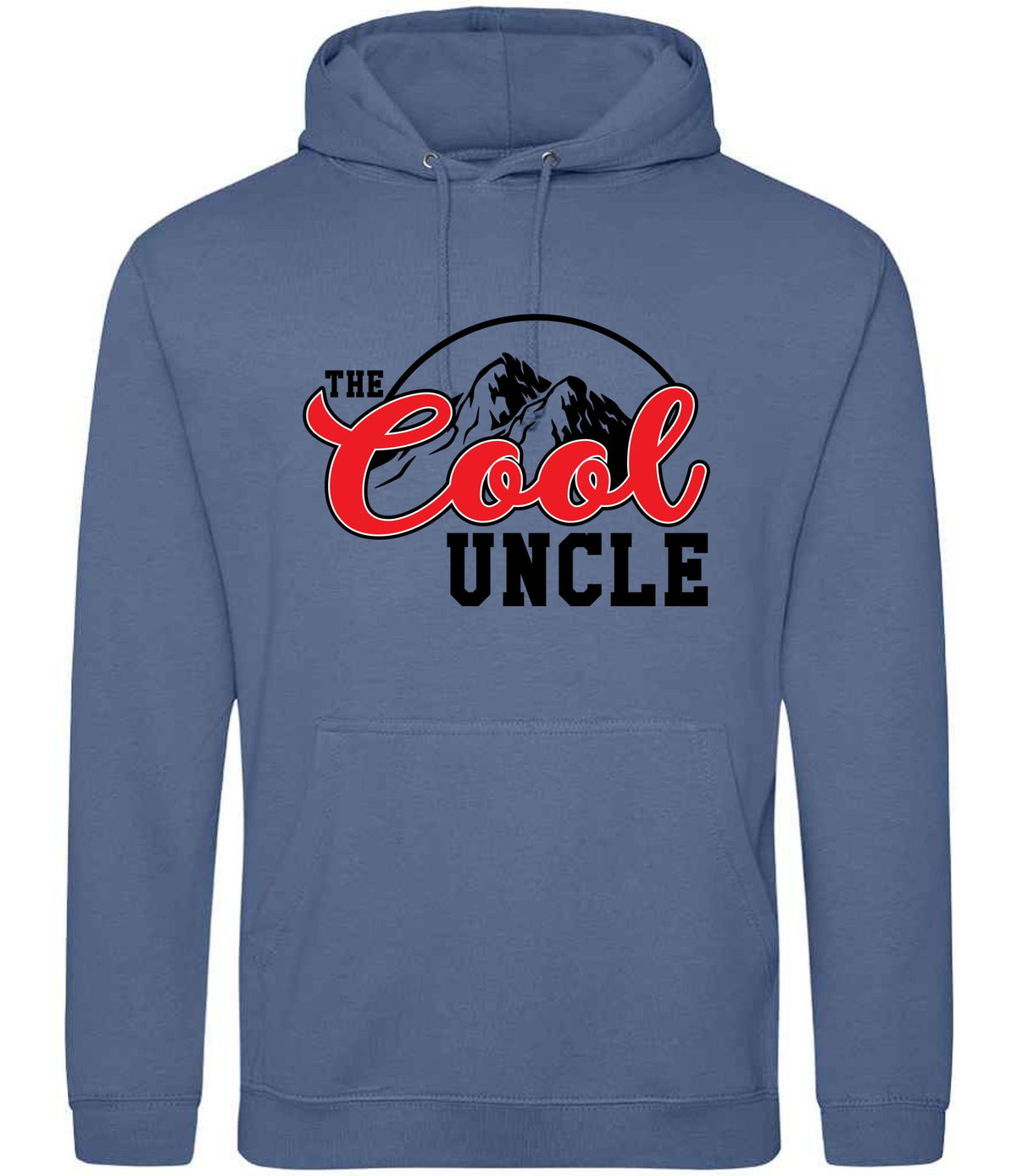 The Cool Uncle hoodie in atlantic blue