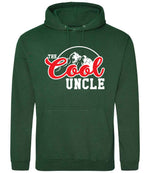 The Cool Uncle hoodie in bottle green