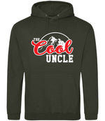 The Cool Uncle hoodie in combat green