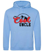 The Cool Uncle hoodie in cornflower blue