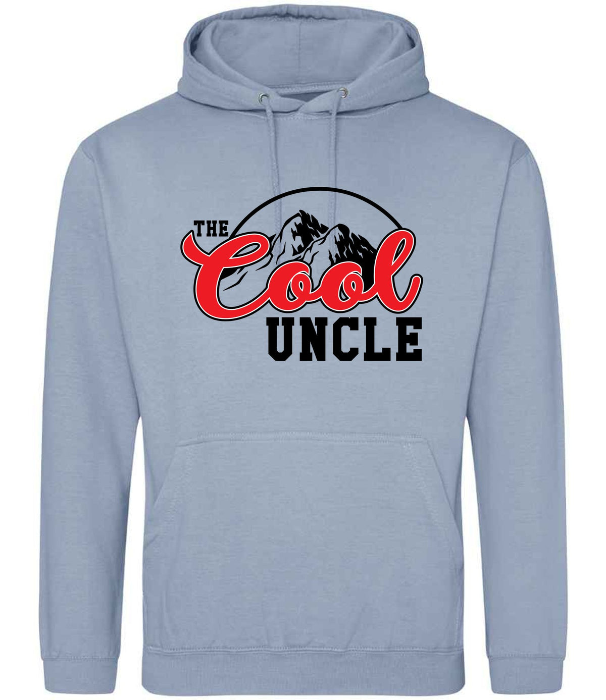 The Cool Uncle hoodie in dusty blue