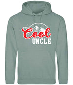 The Cool Uncle hoodie in dusty green