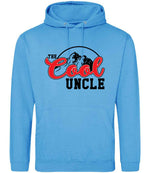 The Cool Uncle hoodie in hawaiian blue
