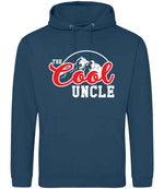 The Cool Uncle hoodie in ink blue