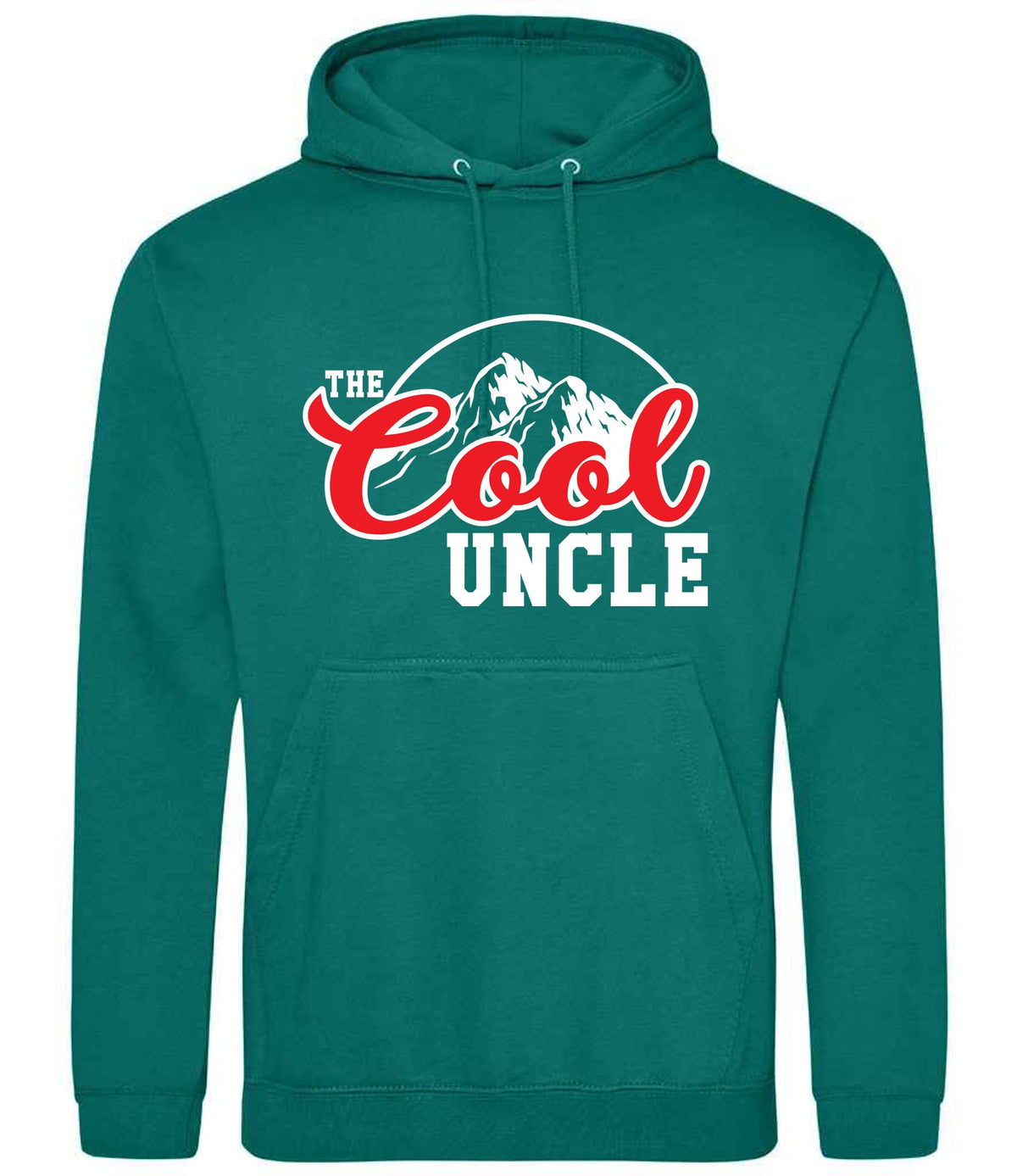 The Cool Uncle hoodie in jade