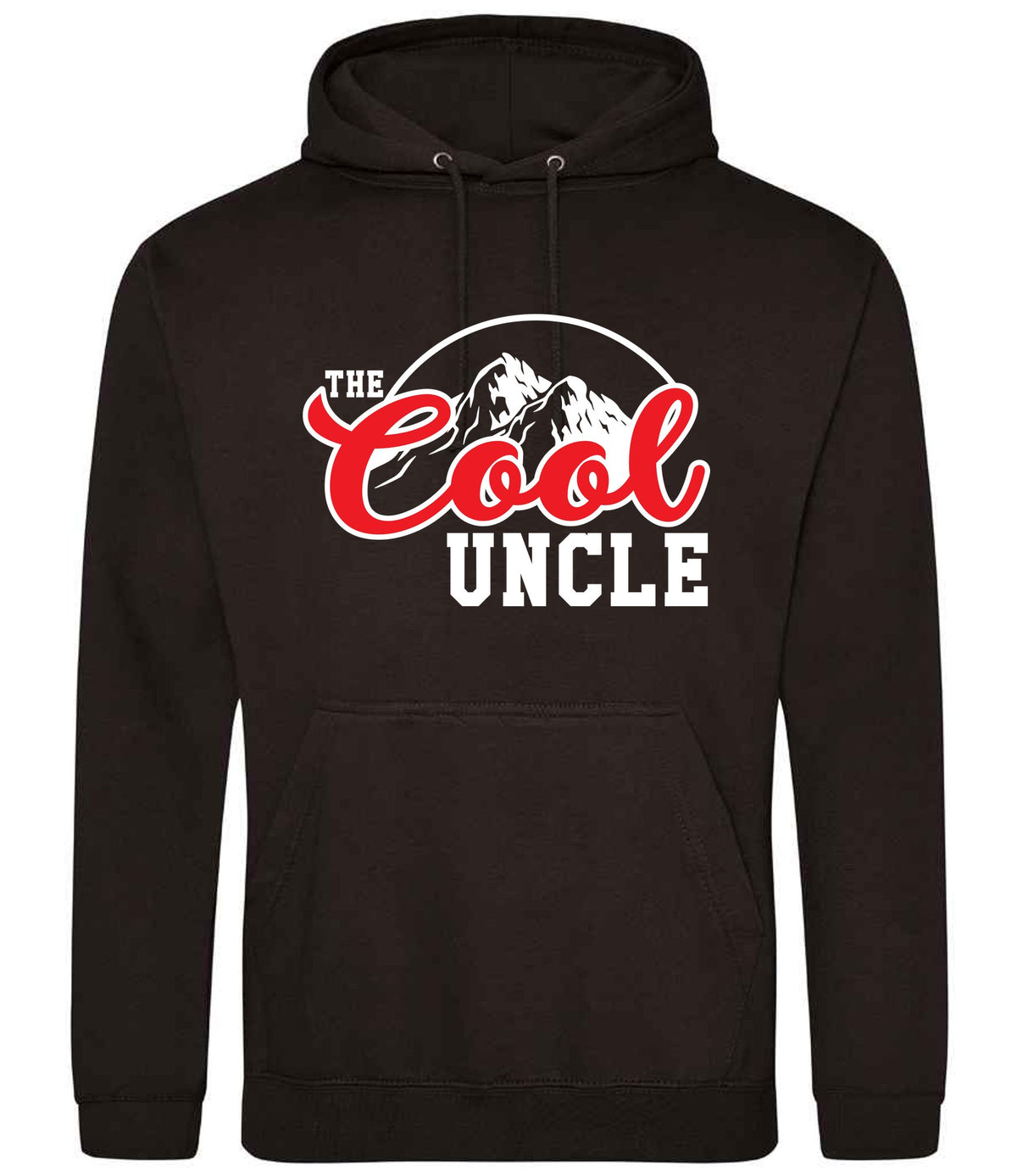 The Cool Uncle hoodie in jet black