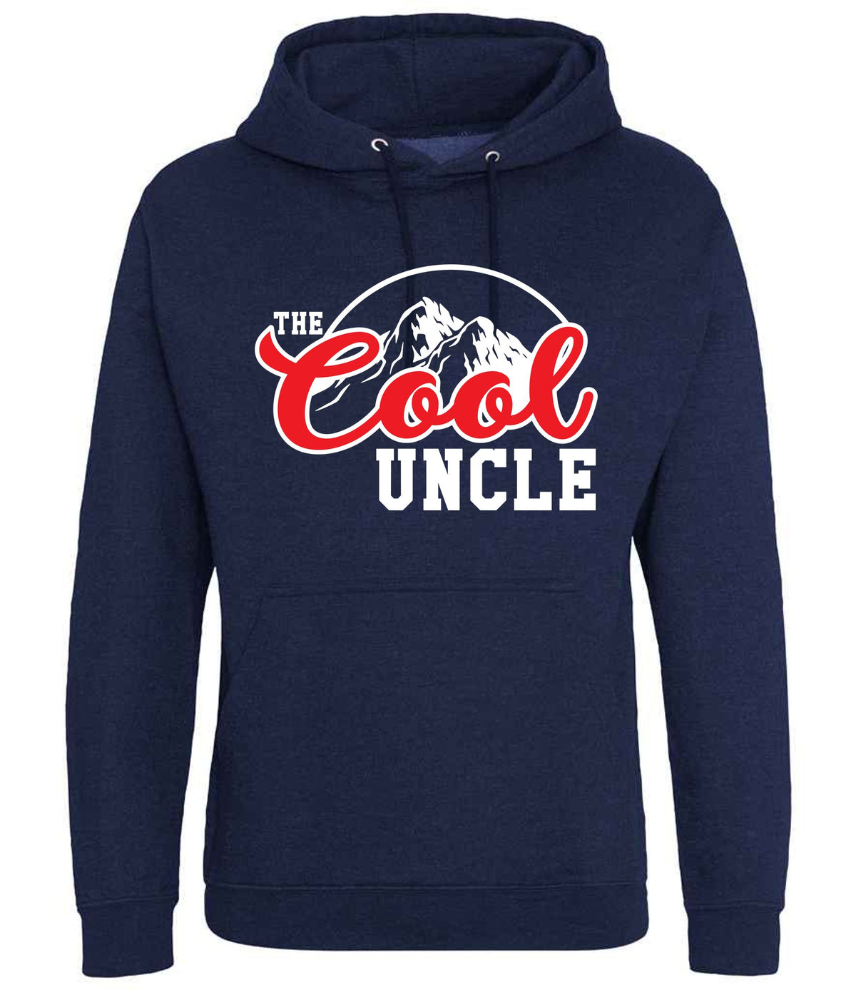 The Cool Uncle hoodie in navy smoke