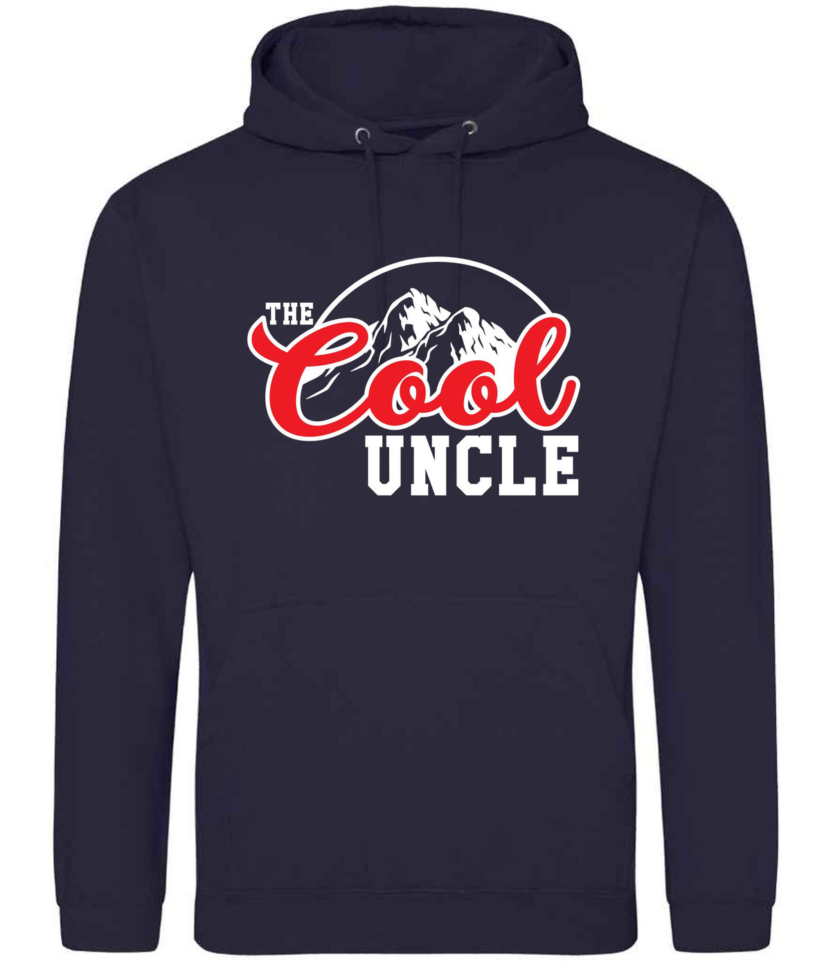 The Cool Uncle hoodie in oxford navy
