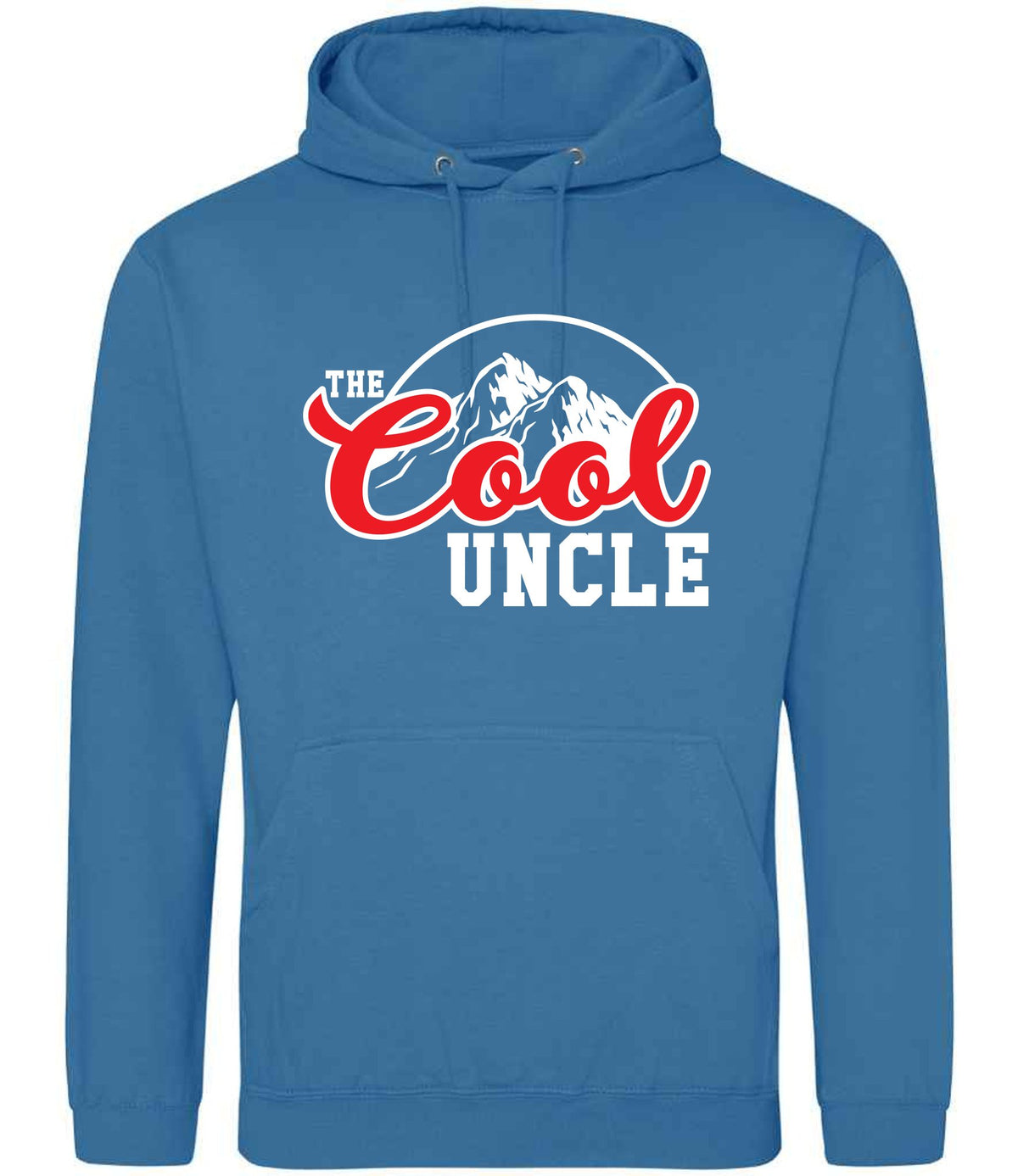 The Cool Uncle hoodie in sapphire blue