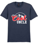 The Cool Uncle t-shirt in heather navy