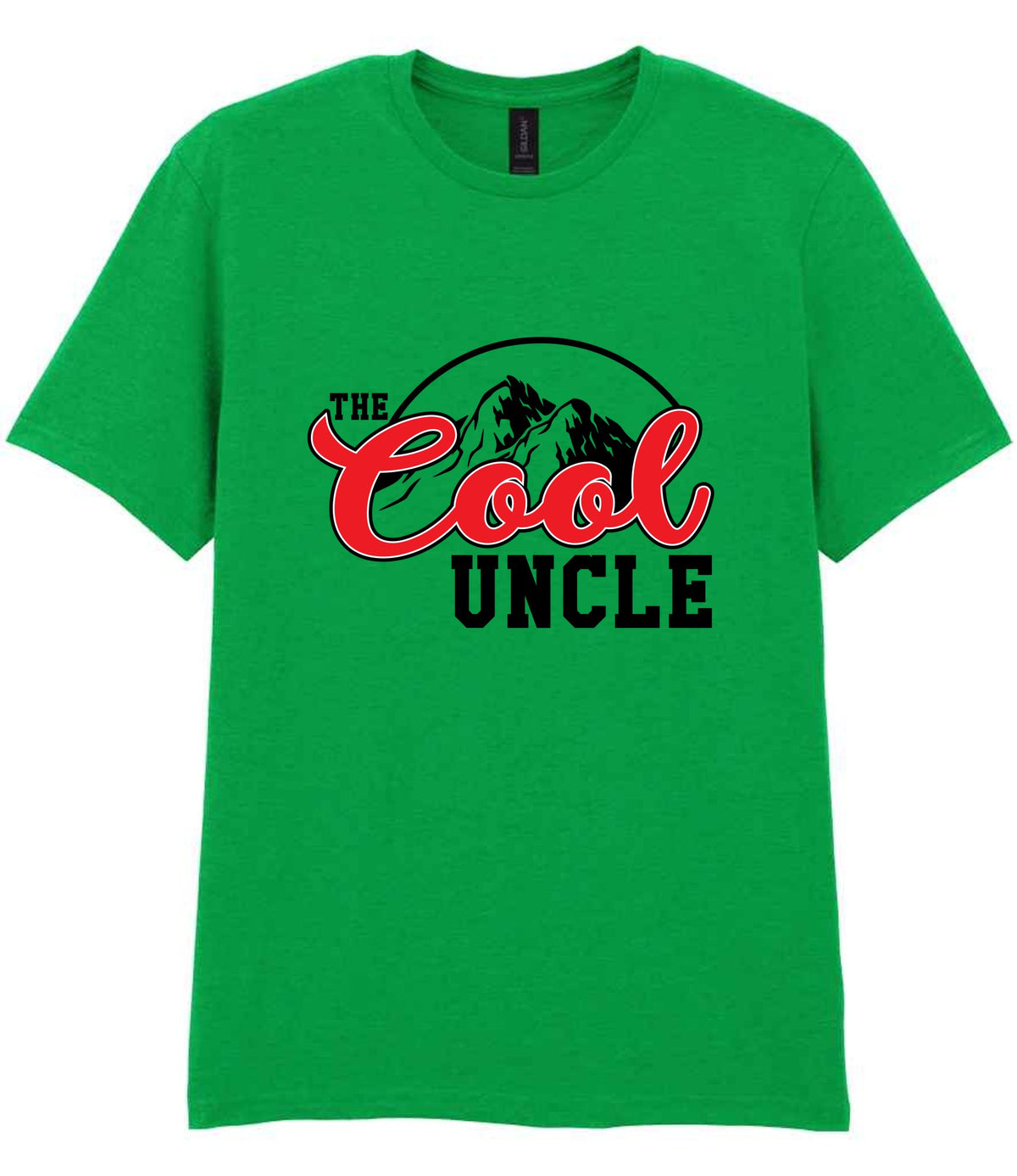 The Cool Uncle t-shirt in irish green