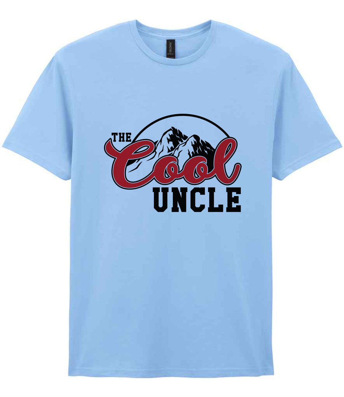 The Cool Uncle t-shirt in light blue