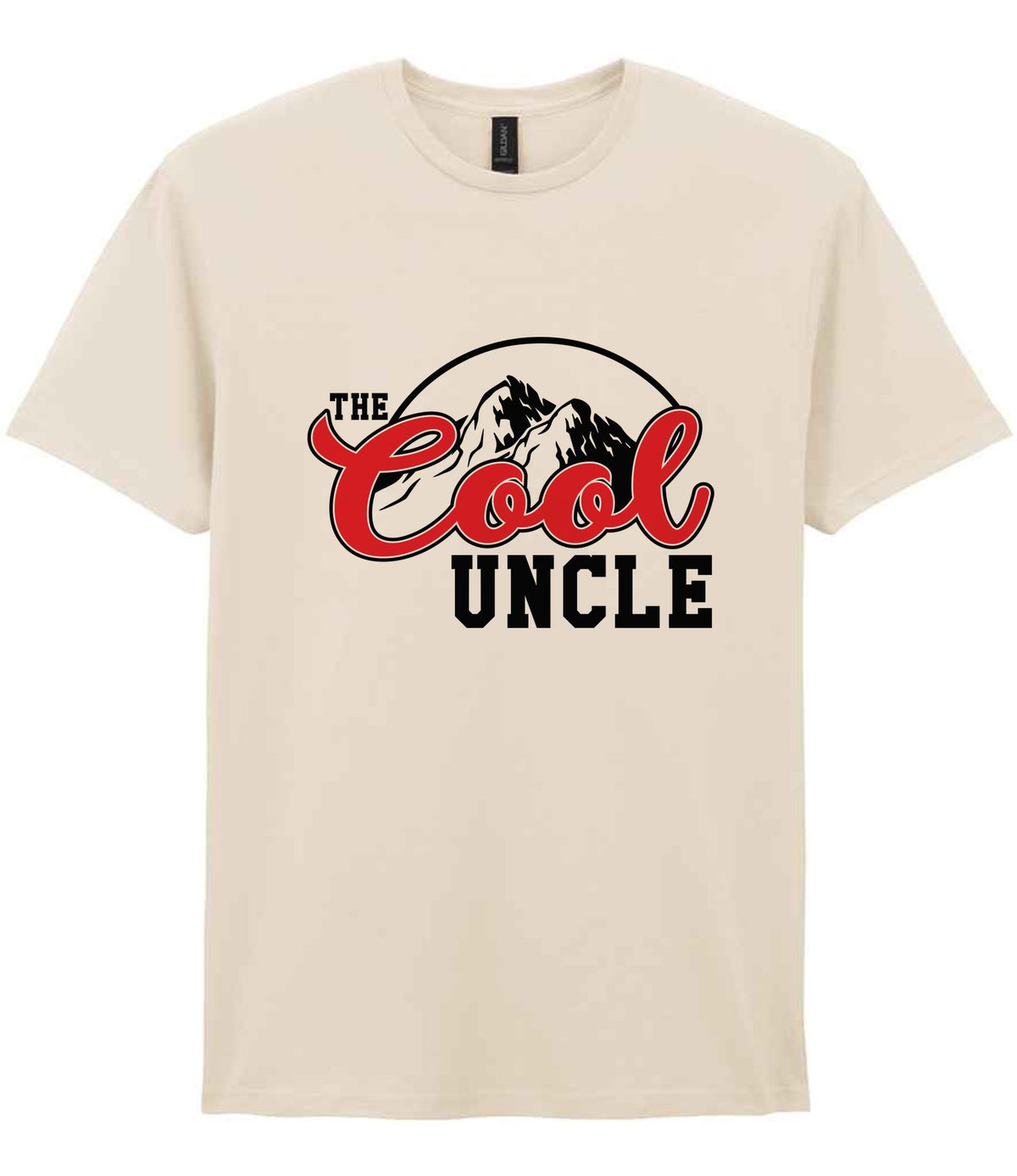 The Cool Uncle t-shirt in natural