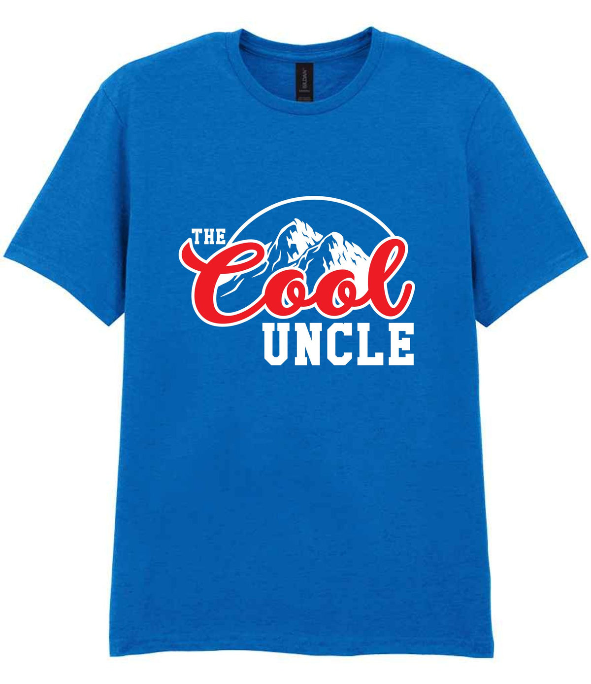 The Cool Uncle t-shirt in royal blue