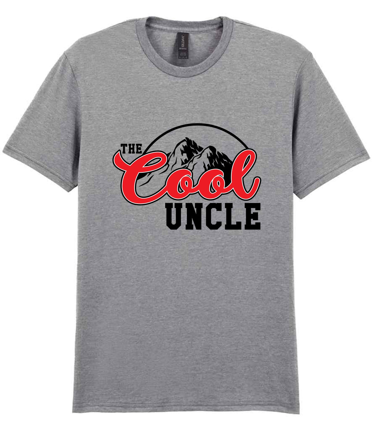 The Cool Uncle t-shirt in sport grey
