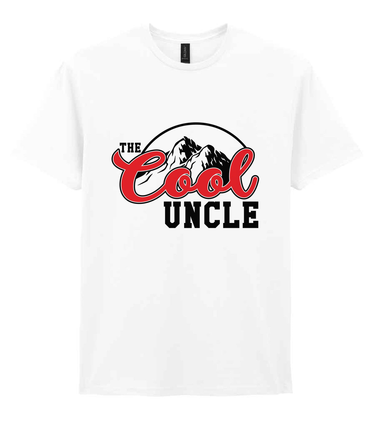 The Cool Uncle t-shirt in white